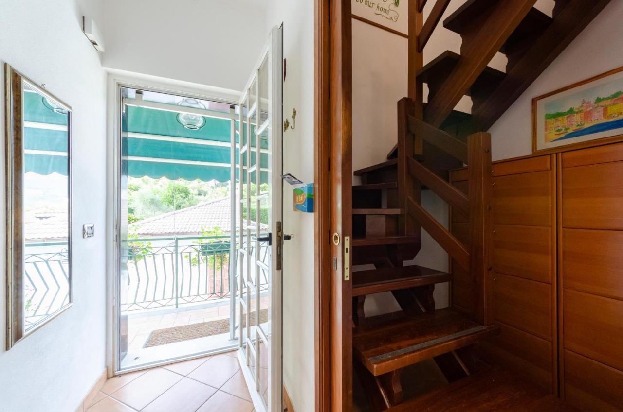 Ca' Do Pescou, Charming 2,Bedroom Apartment With Stunning Hill Views Overlooking The Greenery Rapallo Exterior photo