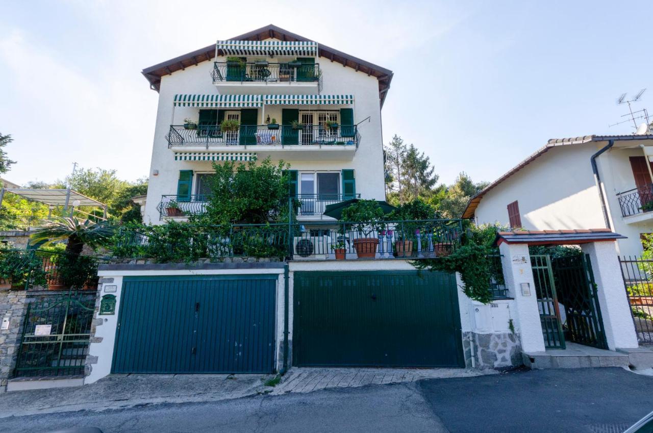 Ca' Do Pescou, Charming 2,Bedroom Apartment With Stunning Hill Views Overlooking The Greenery Rapallo Exterior photo
